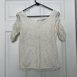 Lace blouse. Size M